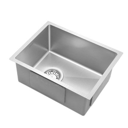 Cefito Kitchen Sink 44X34CM Stainless Steel Nano Basin Single Bowl Silver 8