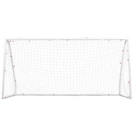 Everfit 12FT Soccer Football Goal Net UPVC Frame with PE Mesh Weatherproof Portable Goals for Backyard Training Competitive Play 3