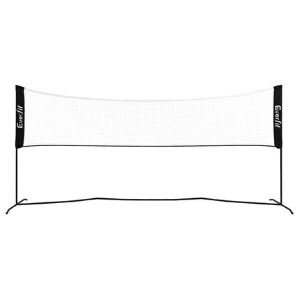 Everfit 3.6M Badminton Tennis Net Portable Volleyball Kit Adjustable Height 3