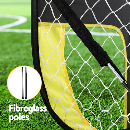 Everfit Portable Football Net Soccer Goal Rebound Target Hitter Training 5