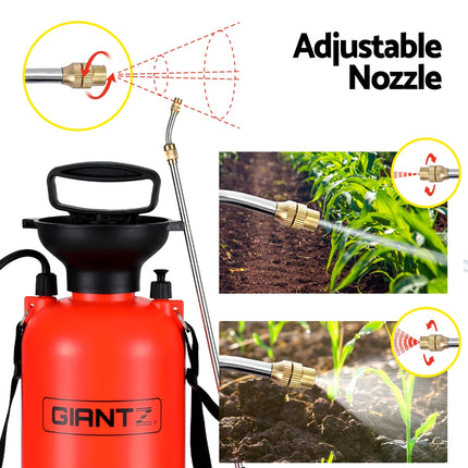 Giantz Weed Sprayer Pressure 7L Shoulder Garden Spray 4