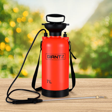Giantz Weed Sprayer Pressure 7L Shoulder Garden Spray 7