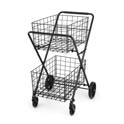 Emajin Foldable Shopping Trolley Cart 7