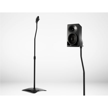 Alpha Speaker Stand 75-112cm Adjustable Height Surround Sound Studio Home 2pcs 4