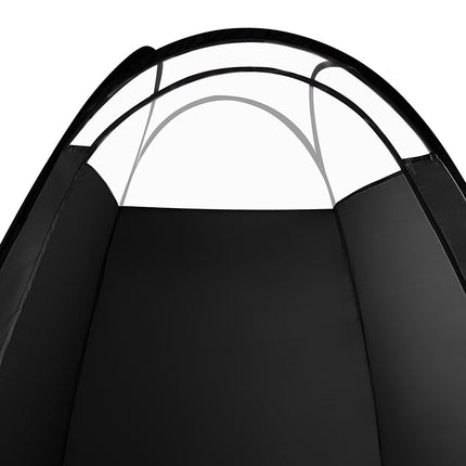Portable Pop Up Tanning Tent - Black 6