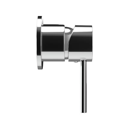 Cefito Basin Mixer Wall Tap Round Brass Faucet Shower Bathtub Chrome 4