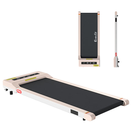 Everfit Treadmill Electric Walking Pad Under Desk Home Gym Fitness 360mm Pink 10