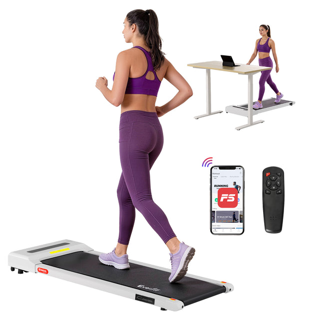 Everfit Treadmill Electric Walking Pad Under Desk Home Gym Fitness 360mm White 2