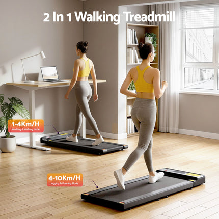 Everfit Treadmill Electric Walking Pad Under Desk Home Gym Fitness Foldable Belt 2
