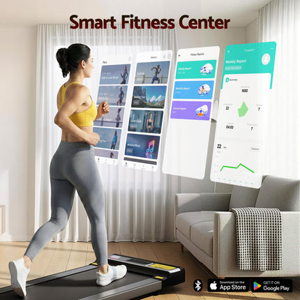 Everfit Treadmill Electric Walking Pad Under Desk Home Gym Fitness Foldable Belt 3