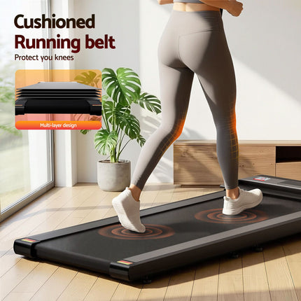 Everfit Treadmill Electric Walking Pad Under Desk Home Gym Fitness Foldable Belt 7