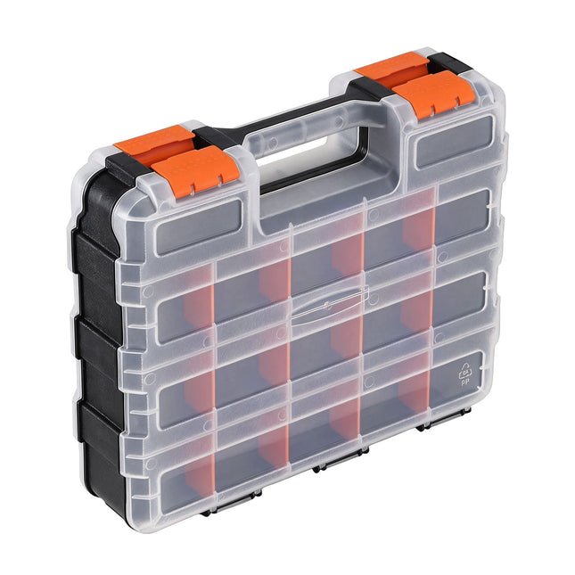 Giantz Double Sided Tool Box Organizer with 34 Compartment Small Parts Storage 2