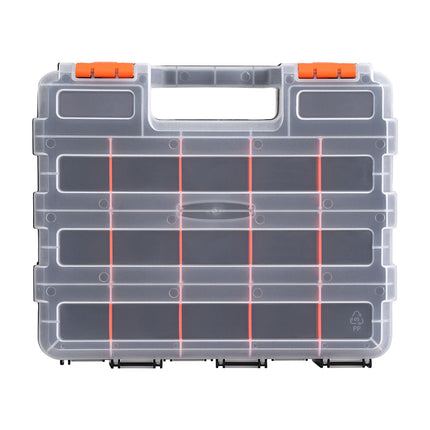Giantz Double Sided Tool Box Organizer with 34 Compartment Small Parts Storage 4