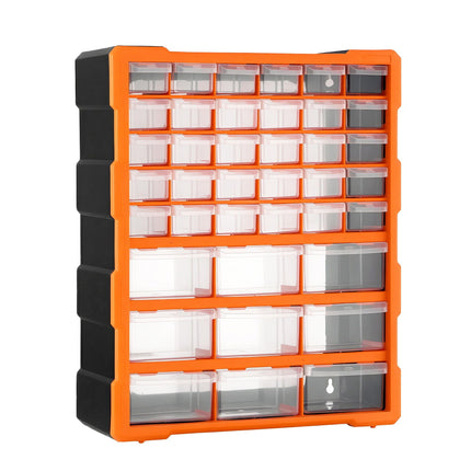 Giantz 39-Drawer Tool Storage Cabinet Anti-Drop Hardware Organizer 2