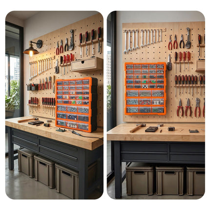 Giantz 39-Drawer Tool Storage Cabinet Anti-Drop Hardware Organizer 9