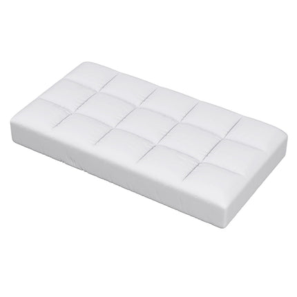 Giselle Bedding Baby Cot Pillowtop Mattress Topper 750GSM Bamboo Cooling Pad for Temperature Regulation, Machine Washable Bed Protector 7