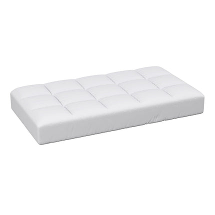 Giselle Bedding Baby Cot Pillowtop Mattress Topper 750GSM Bamboo Cooling Pad for Temperature Regulation, Machine Washable Bed Protector 3