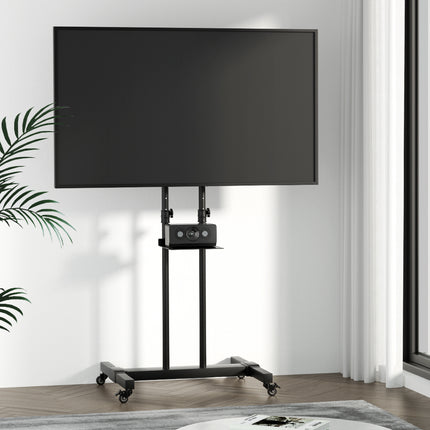 Artiss Mobile TV Stand for 23"-65" TVs Mount Bracket Portable Solid Trolley Cart 7