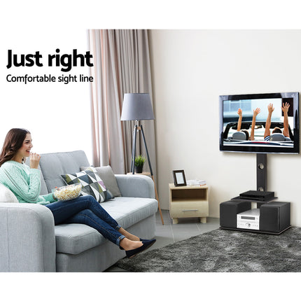 Artiss TV Stand Mount Bracket for 32"-70" LED LCD 2 Tiers Storage Floor Shelf 5