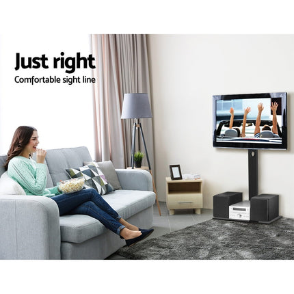 Artiss TV Stand Mount Bracket for 32"-70" LED LCD Glass Storage Floor Shelf 4