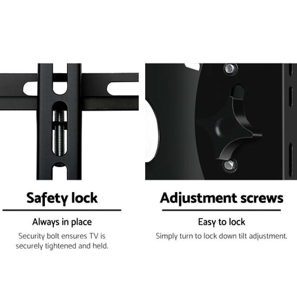Artiss TV Wall Mount Bracket for 32"-70" LED LCD TVs Tilt Slim Flat Low Profile 5