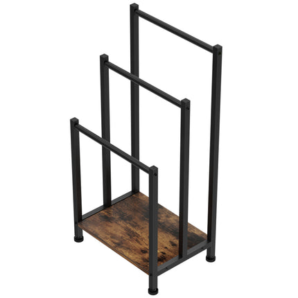 3 Tier Towel Rack Rail Freestanding Holder Bathroom Organizer Laundry Drying Bar 3