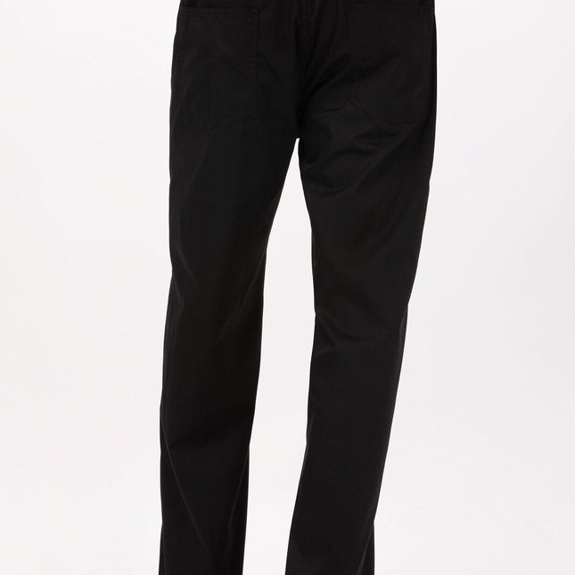 Lightweight Black XXL Baggy Pants by Chef Works 2