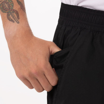 Lightweight Black XXL Baggy Pants by Chef Works 3