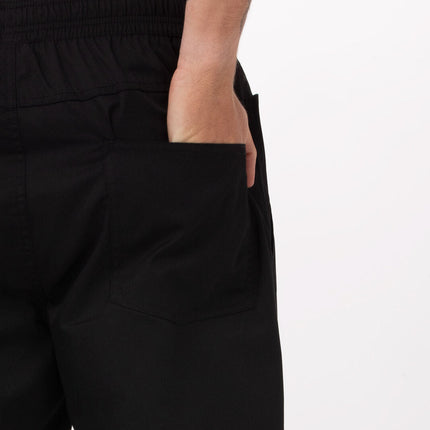 Lightweight Black XXL Baggy Pants by Chef Works 4