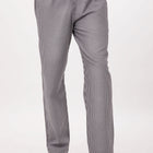 Essential Men's Small Checks XL Baggy Black Chef Pants by Chef Works