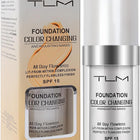 ReviGLam TLM Colour Changing Liquid Foundation Hides Wrinkles & Lines, BB Cream Makeup Base Concealer Cover Moisturizing Fluid for all Skin Tone SPF15, Pack of 1