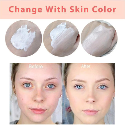 ReviGLam TLM Colour Changing Liquid Foundation Hides Wrinkles & Lines, BB Cream Makeup Base Concealer Cover Moisturizing Fluid for all Skin Tone SPF15, Pack of 2 6