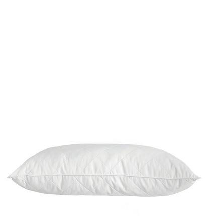 Royal Comfort Luxury Bamboo Blend Quilted Pillow Twin Pack Extra Fill Support 5