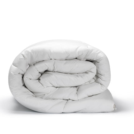 Casa Decor Silk Touch Quilt 360GSM All Seasons Antibacterial Hypoallergenic - Single - White 6