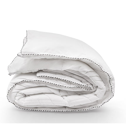 Royal Comfort Bamboo Blend Quilt 250GSM Luxury  Duvet 100% Cotton Cover - Single - White 6