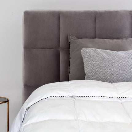 Royal Comfort Bamboo Blend Quilt 250GSM Luxury  Duvet 100% Cotton Cover - King - White 5