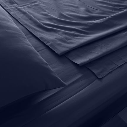 Royal Comfort 1000TC Hotel Grade Bamboo Cotton Sheets Pillowcases Set Ultrasoft - Queen - Royal Blue 4