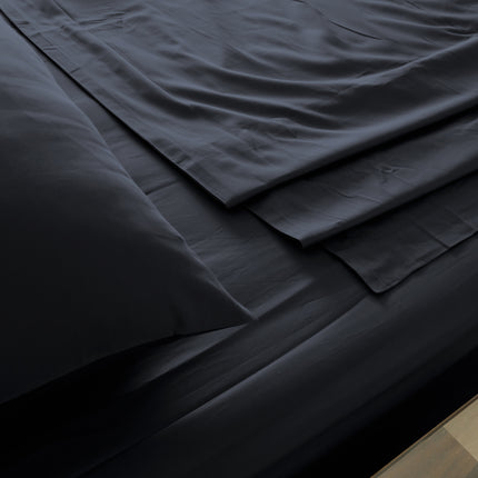 Royal Comfort 1000TC Hotel Grade Bamboo Cotton Sheets Pillowcases Set Ultrasoft - Queen - Charcoal 4