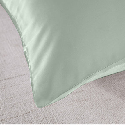 Royal Comfort Pure Silk Pillow Case 100% Mulberry Silk Hypoallergenic Pillowcase - Sage 3