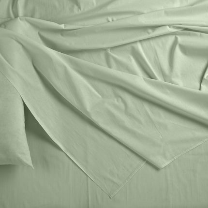Royal Comfort Bamboo Blended Sheet & Pillowcases Set 1000TC Ultra Soft Bedding - Queen - Sage Green 4