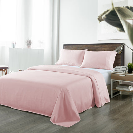 Royal Comfort Bamboo Blended Sheet & Pillowcases Set 1000TC Ultra Soft Bedding - King - Bubble Bath 2