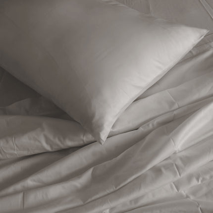 Royal Comfort 1000 Thread Count Bamboo Cotton Sheet and Quilt Cover Complete Set - King - Dove 5