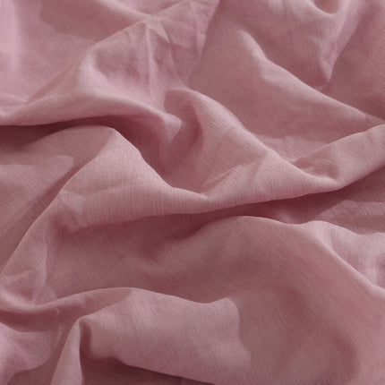 Royal Comfort Flax Linen Blend Sheet Set Bedding Luxury Breathable Ultra Soft - King - Mauve 7