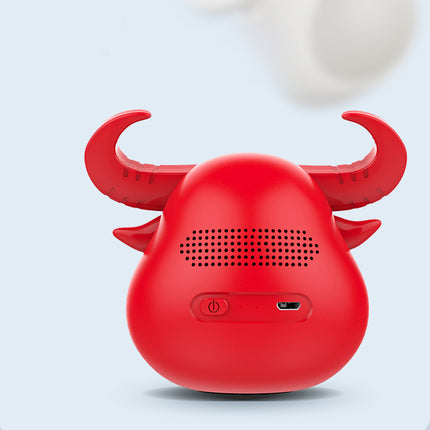 Fitsmart Bluetooth Animal Face Speaker Portable Wireless Stereo Sound - Khaki 4