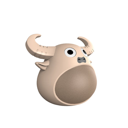 Fitsmart Bluetooth Animal Face Speaker Portable Wireless Stereo Sound - Red 9