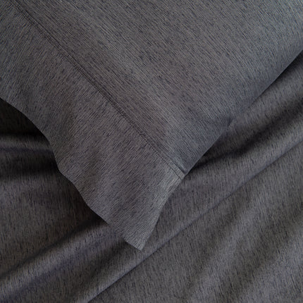 Royal Comfort 3000 Thread Count Bamboo Cooling Sheet Set - King - Charcoal 5