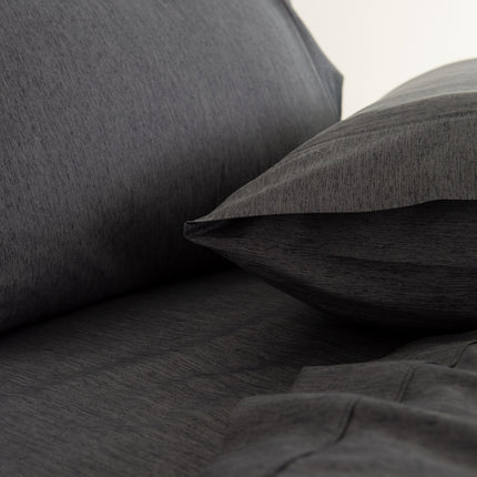 Royal Comfort 3000 Thread Count Bamboo Cooling Sheet Set - King - Charcoal 8