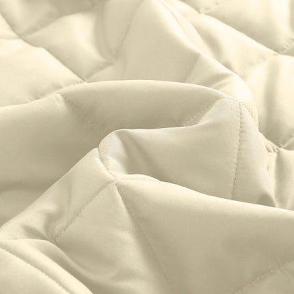 Royal Comfort Coverlet Set Bedspread Soft Touch Easy Care Breathable 3 Piece Set - Queen - Beige 6
