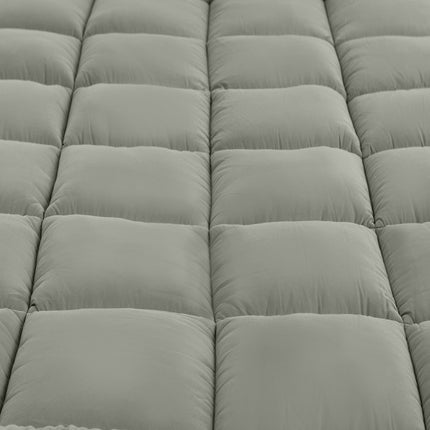 Royal Comfort 350GSM Charcoal Bamboo Quilt Luxury Bedding Duvet All Seasons - Double - Charcoal 11