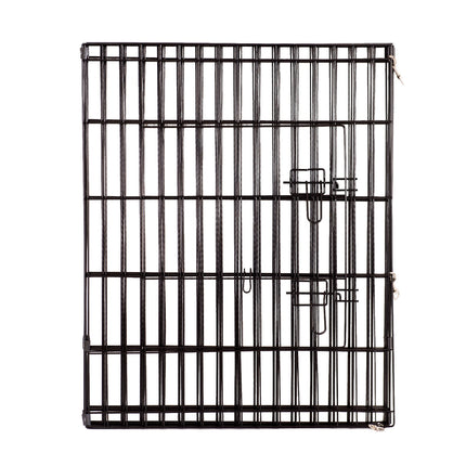 4Paws 8 Panel Playpen Puppy Exercise Fence Cage Enclosure Pets Black All Sizes - 30" - Black 9